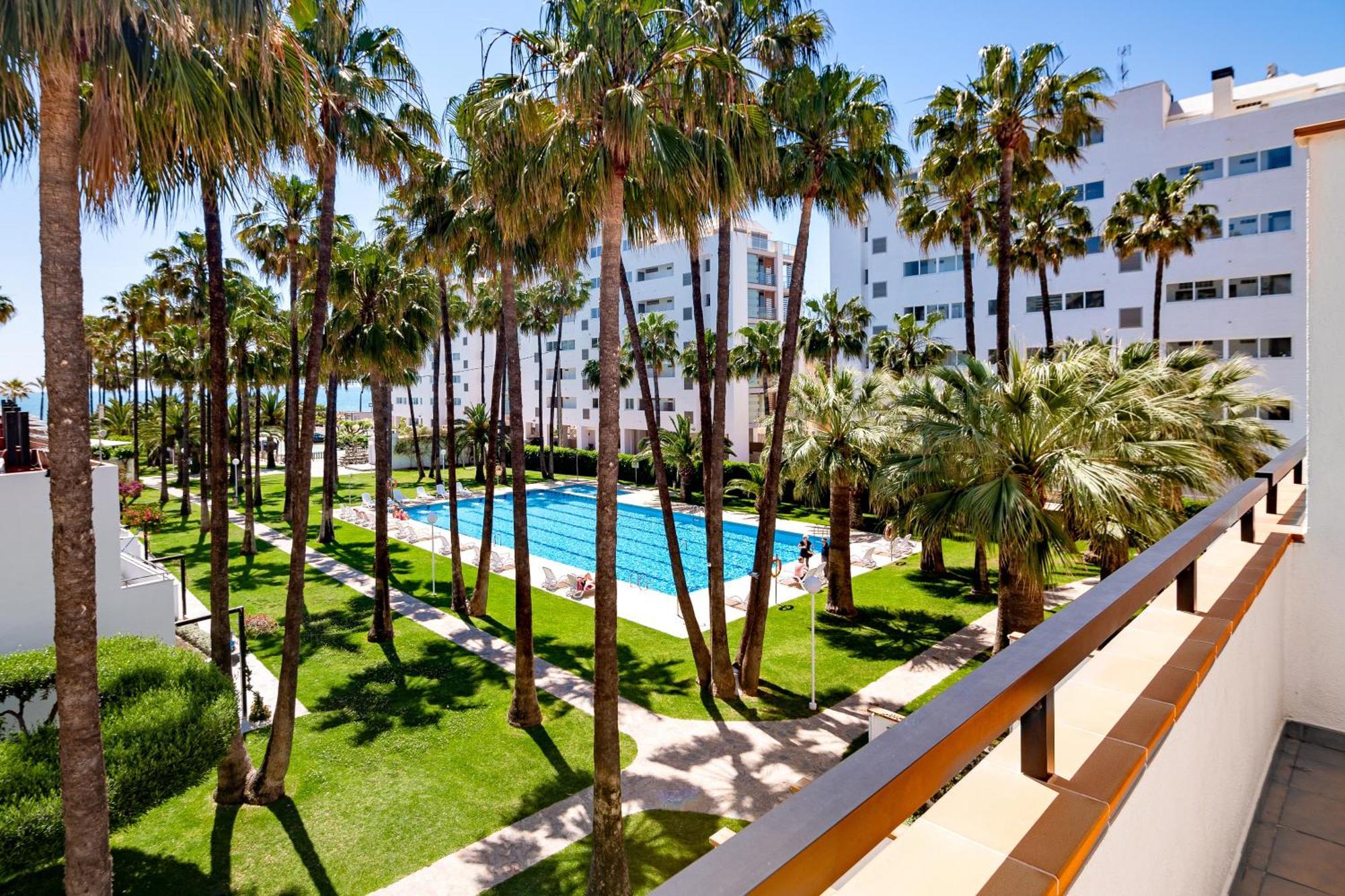 Apartamentos Tamarindos Peñiscola Bagian luar foto